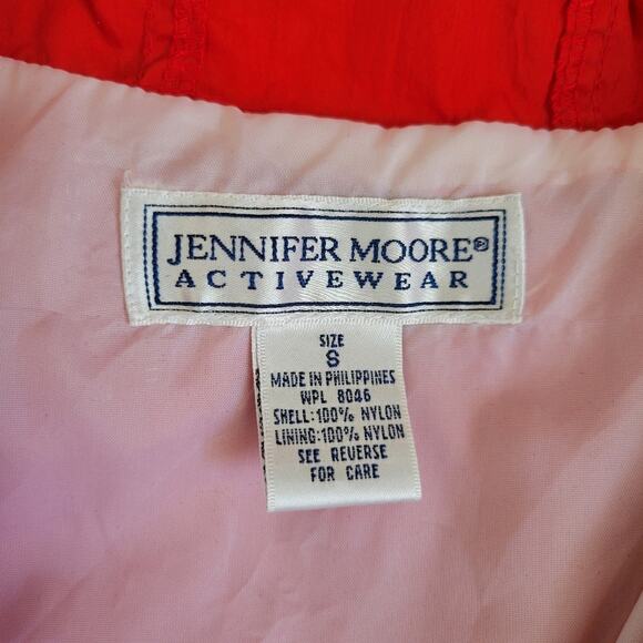 Vintage Jennifer Moore Activewear Red, White and Blue Windbreaker Size Small - Picture 4 of 8